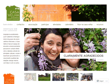 Tablet Screenshot of casavelha.org